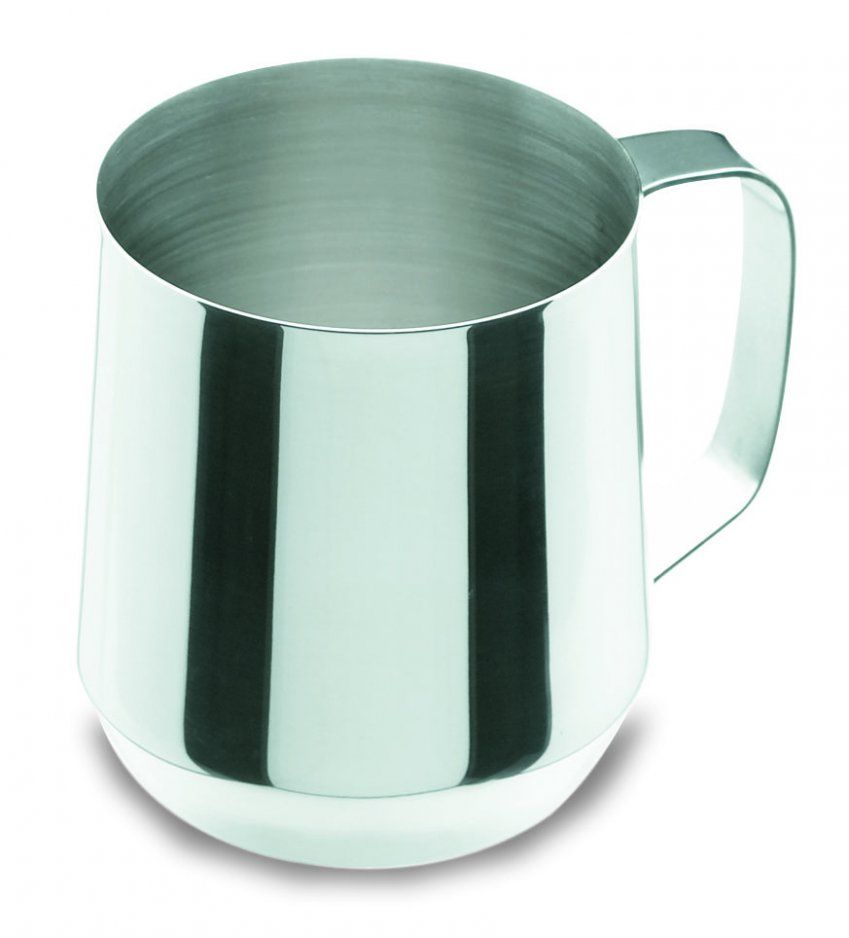 VASO DE ACERO INOXIDABLE CON ASA