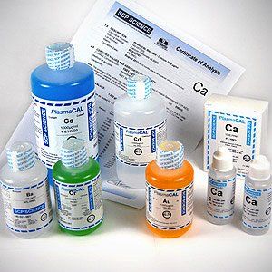 ICP CALIBRATION Y VERIFICACION STANDARDS