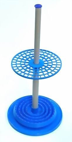 SOPORTE DE PLASTICO PARA PIPETAS