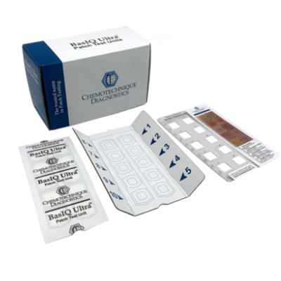 BasIQ Ultra™ (BIQ U) es una unidad de prueba de parche especialmente adecuada para clínicas más pequeñas que no precargan haptenos antes de las citas con los pacientes o para clínicas acostumbradas a unidades de prueba de parche de tipo abierto. BasIQ Ultra™ presenta las aclamadas cámaras IQ montadas en una cinta portadora hipoalergénica de primera calidad.

 
