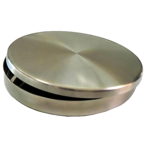 Acero inoxidable AISI 304.




Ref.
Ø
Alto (mm)


PP0060
60
20


PP0080
80
20


PP0090
90
20


PP0100
100
20


PP0140
140
20