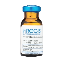 El HFBI forma fácilmente derivados con fenoles, alcoholes y aminas adecuados para ECD. Las reacciones son rápidas y leves y el imidazol no es ácido; por lo tanto, no se produce descomposición ni corrosión en las columnas.




Ref.
Tamaño


1 270611 200
5 X 1 g


1 270612 200
5 g


1 270613 200
25 g