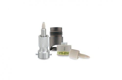 El Sistema OPTI LYNX™ Direct Connect Trap / Pre Column Holder incluye todo lo necesario para conectar rápidamente precolumnas a columnas o trampas a válvulas/puertos 10 32. Acceder y cambiar accesorios OPTI LYNX sólo requieren un cuarto de vuelta manualmente, sin herramientas.


Incluye: Adaptador de puerto universal, tapa de soporte, tubo de soporte y accesorios.


Hasta 6000psi.


Conexión sin volumen muerto.


Para uso con: OPTI LYNX Filter Inserts y OPTI LYNX Traps Cartridges.



Referencia Optimize: 11 02226 AA