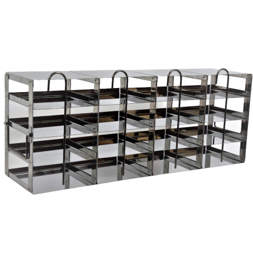 RACKS PARA CONGELADORES VERTICALES CON VARILLA DE SEGURIDAD PARA CAJAS DE 135X135 MM